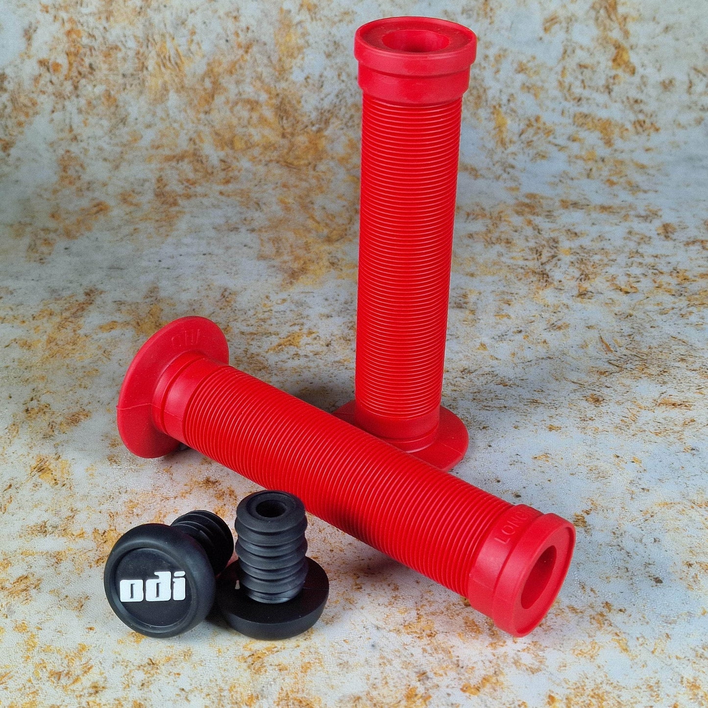 ODI BMX Parts Red ODI Longneck ST Grips