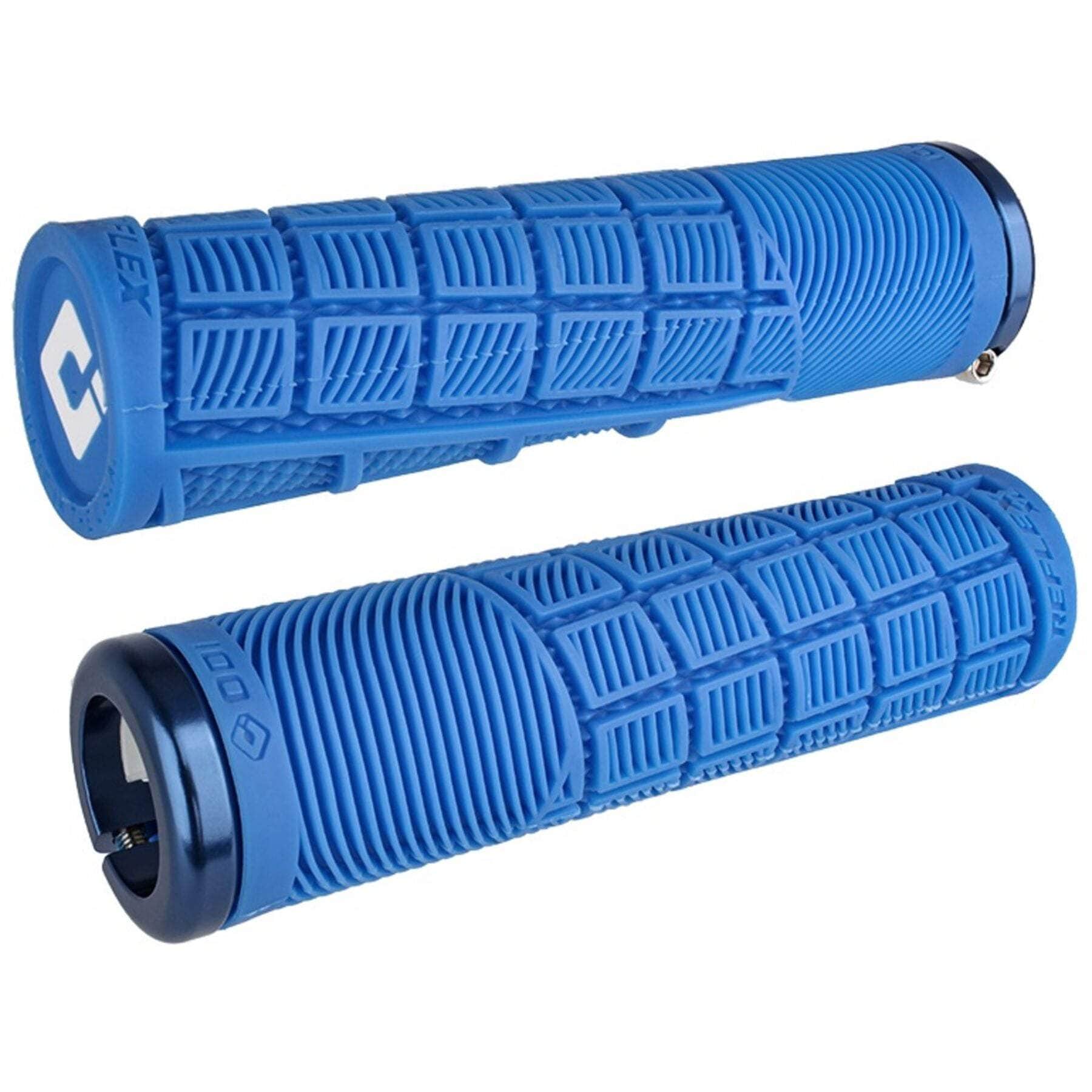 ODI BMX Racing Blue ODI Reflex Lock-On Grips