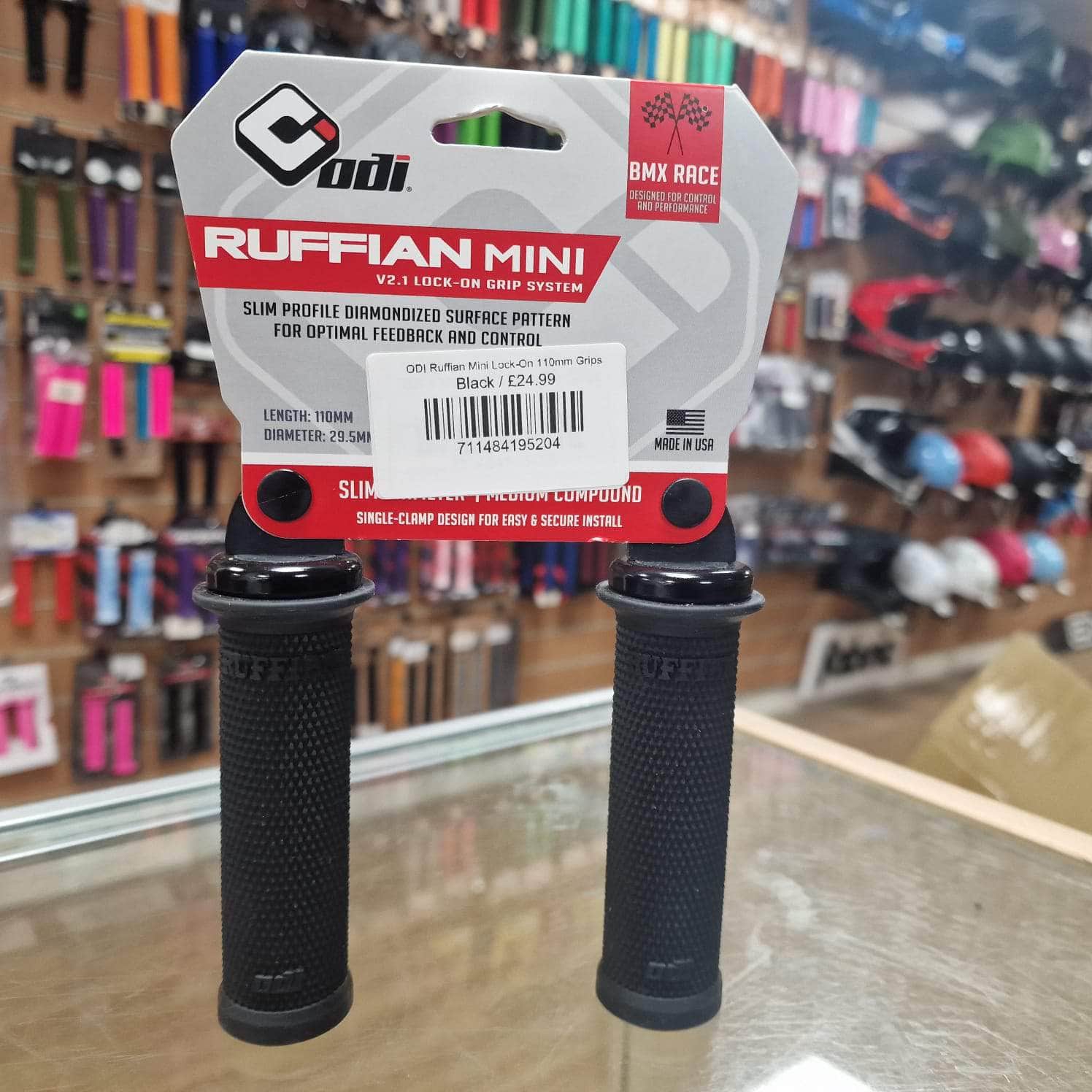 ODI Ruffian Mini Lock-On 110mm Grips