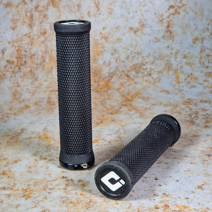 ODI BMX Racing Black ODI Ruffian v2.1 Lock-On 135mm Grips