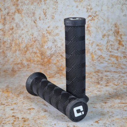 ODI BMX Racing Black ODI Tangent Contour Lock-On 135mm Grips Black