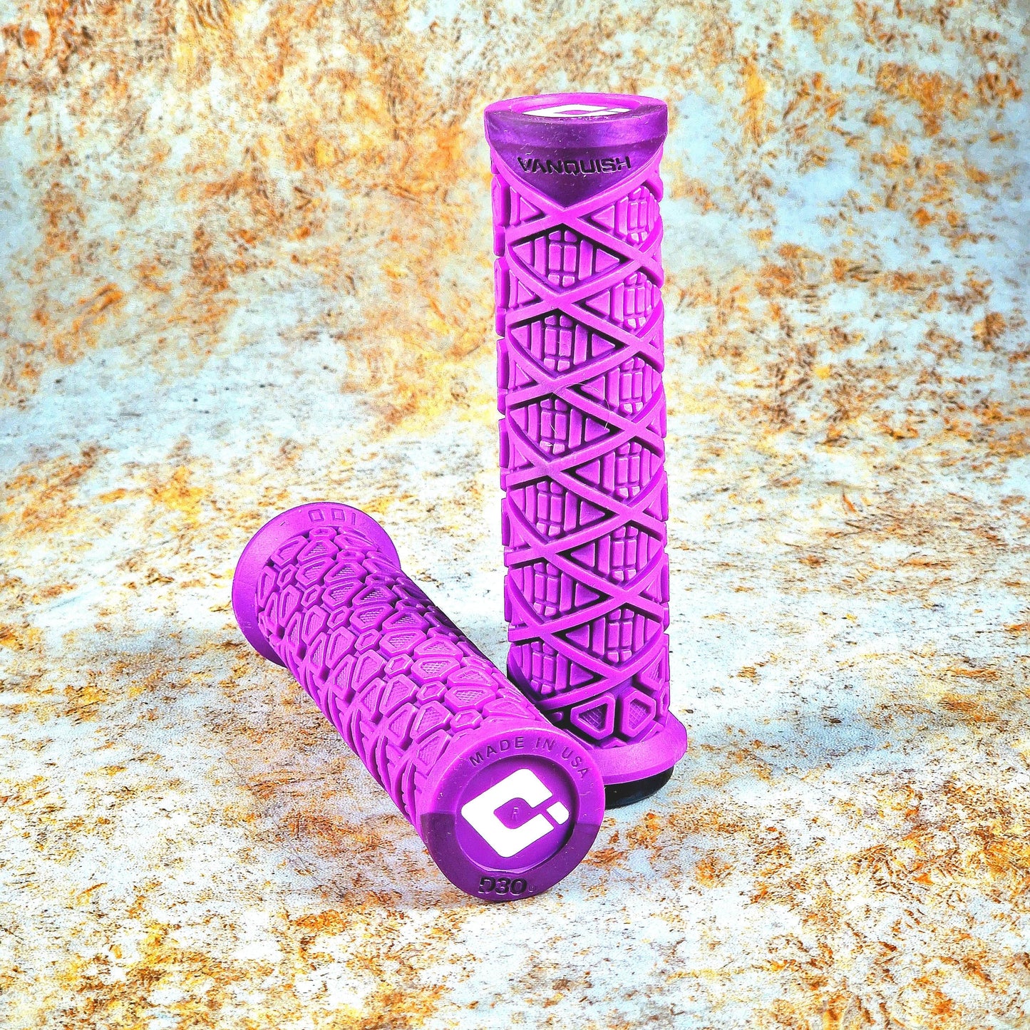 ODI BMX Racing ODI Vanquish Lock On Grips featuring D30