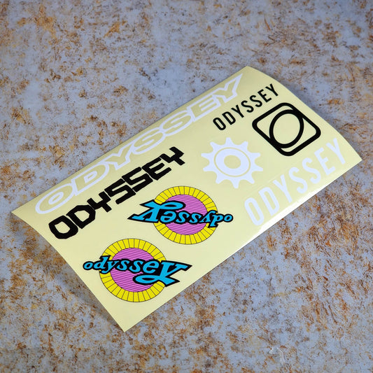 Odyssey BMX Parts Odyssey 40th Anniversary Assorted Sticker Pack