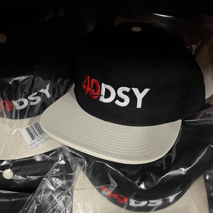 Odyssey Clothing & Shoes Black / White Odyssey 4ODSY 5-Panel Cap Black / White