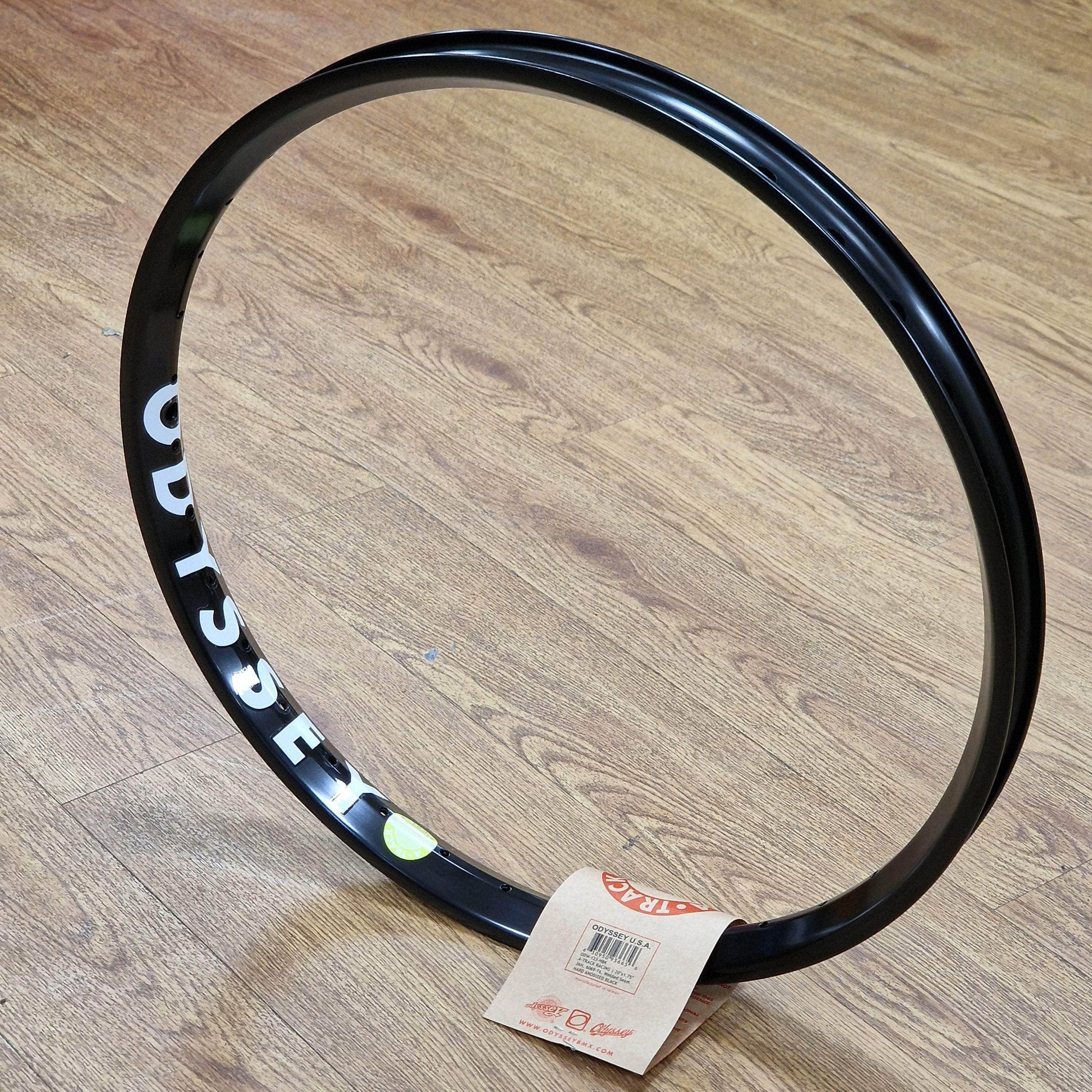 Odyssey BMX Parts Hard Anodised Black Odyssey A-Track Rim