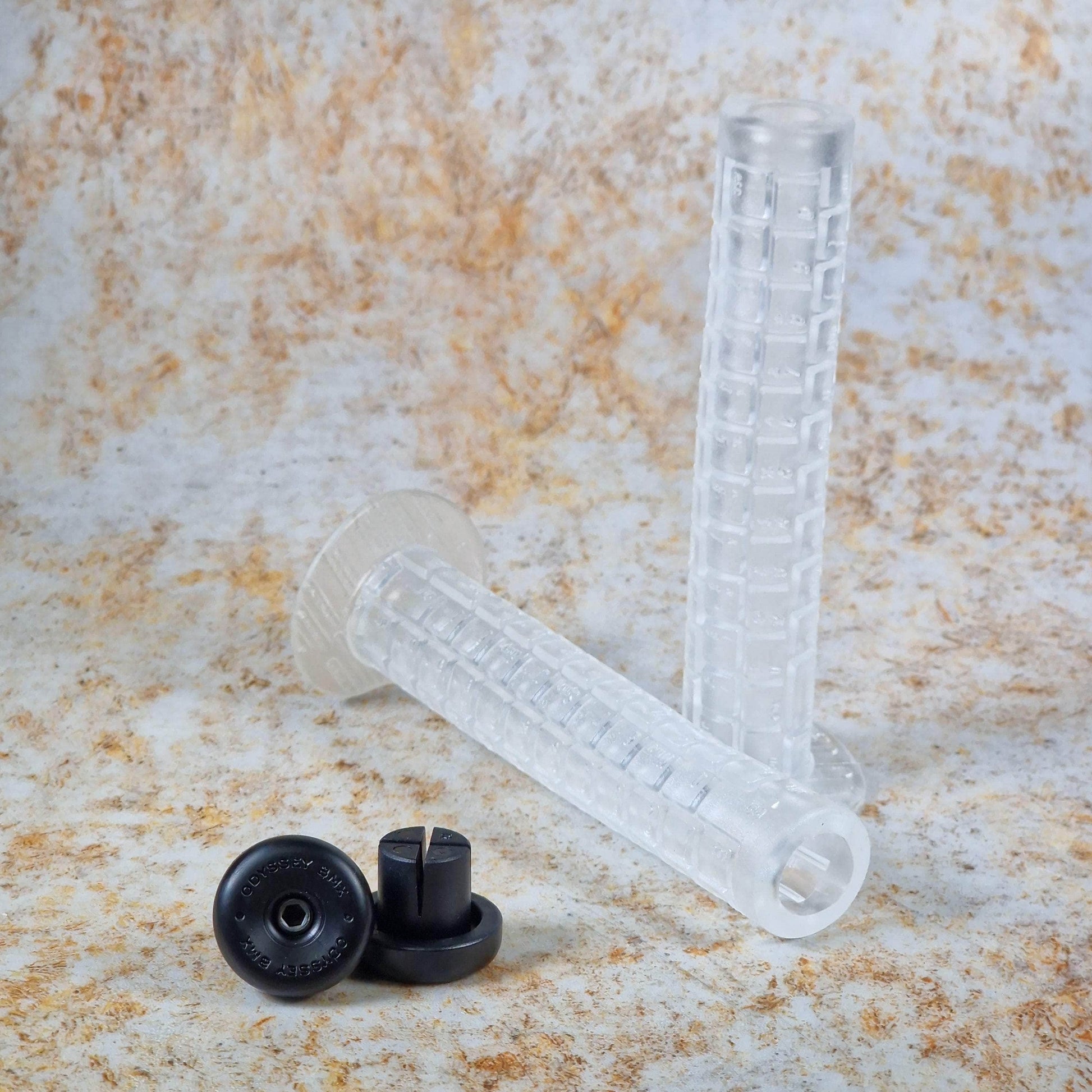 Odyssey BMX Parts Clear Odyssey Aaron Ross Keyboard Grips