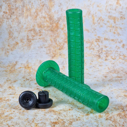 Odyssey BMX Parts Clear Lime Odyssey Aaron Ross Keyboard Grips