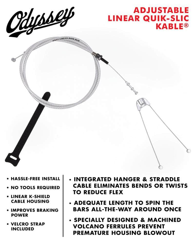 Straddle Cable Odyssey Linear Slic Cable Odyssey Adjustable Linear