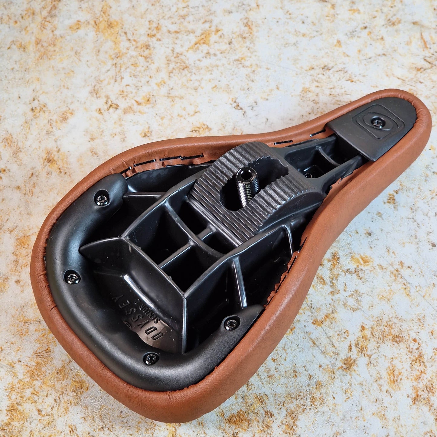Odyssey BMX Parts Brown Odyssey Aitken Senior 2 Pivotal Seat Brown