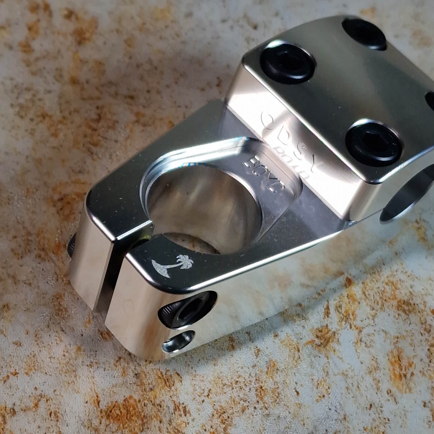 Odyssey BMX Parts Anodised Silver Odyssey Boyd Top Load Stem Anodised Silver
