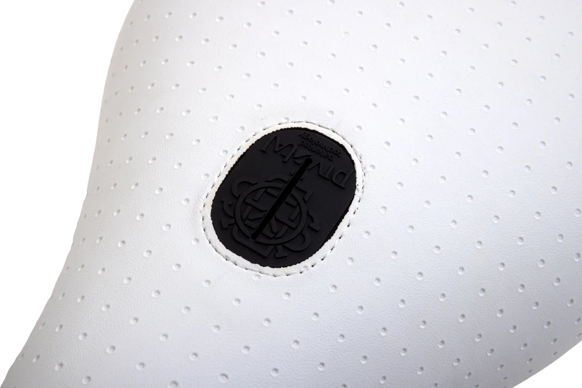 Odyssey BMX Parts White Odyssey Broc Pivotal Seat White Perforated