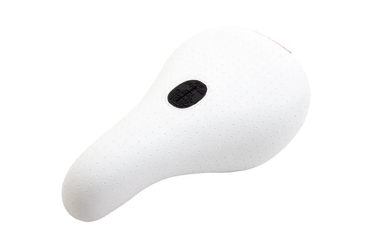 Odyssey BMX Parts White Odyssey Broc Pivotal Seat White Perforated