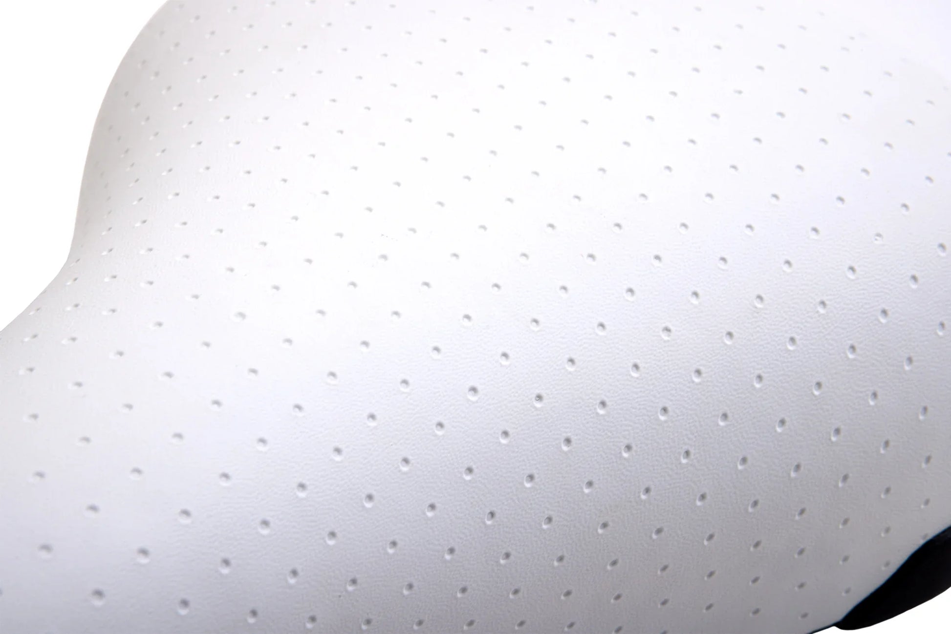 Odyssey BMX Parts White Odyssey Broc Railed Cruiser Seat White Perforated
