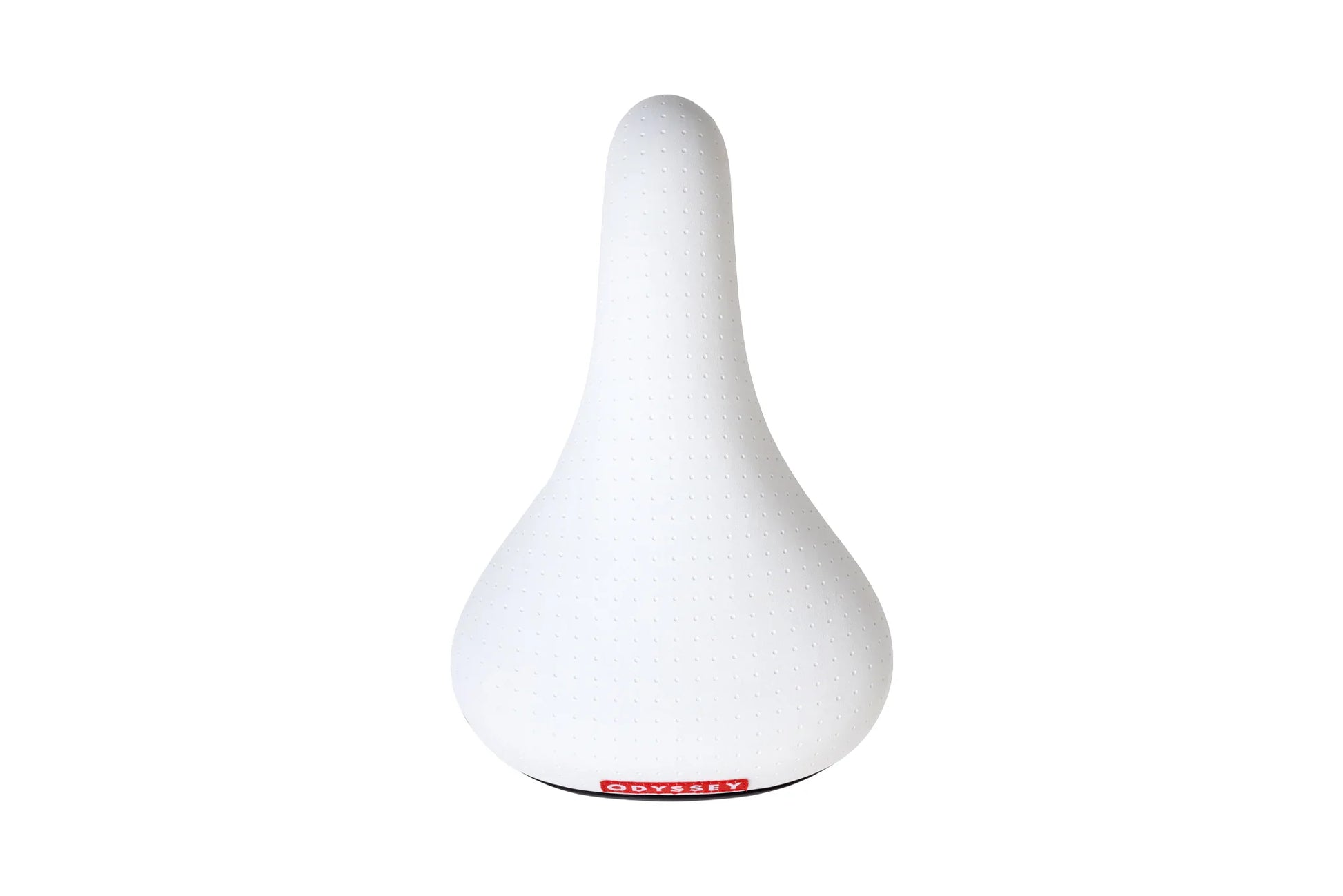 Odyssey BMX Parts White Odyssey Broc Railed Cruiser Seat White Perforated