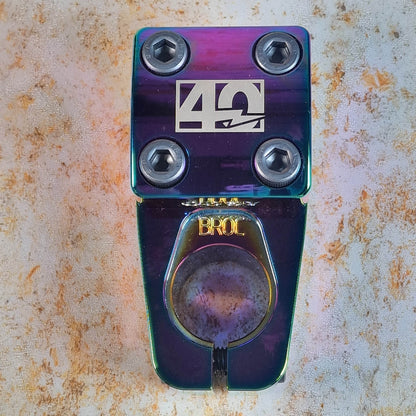 Odyssey BMX Parts Oil Slick Odyssey Broc V2 Top Load Stem Oil Slick 40th Anniversary