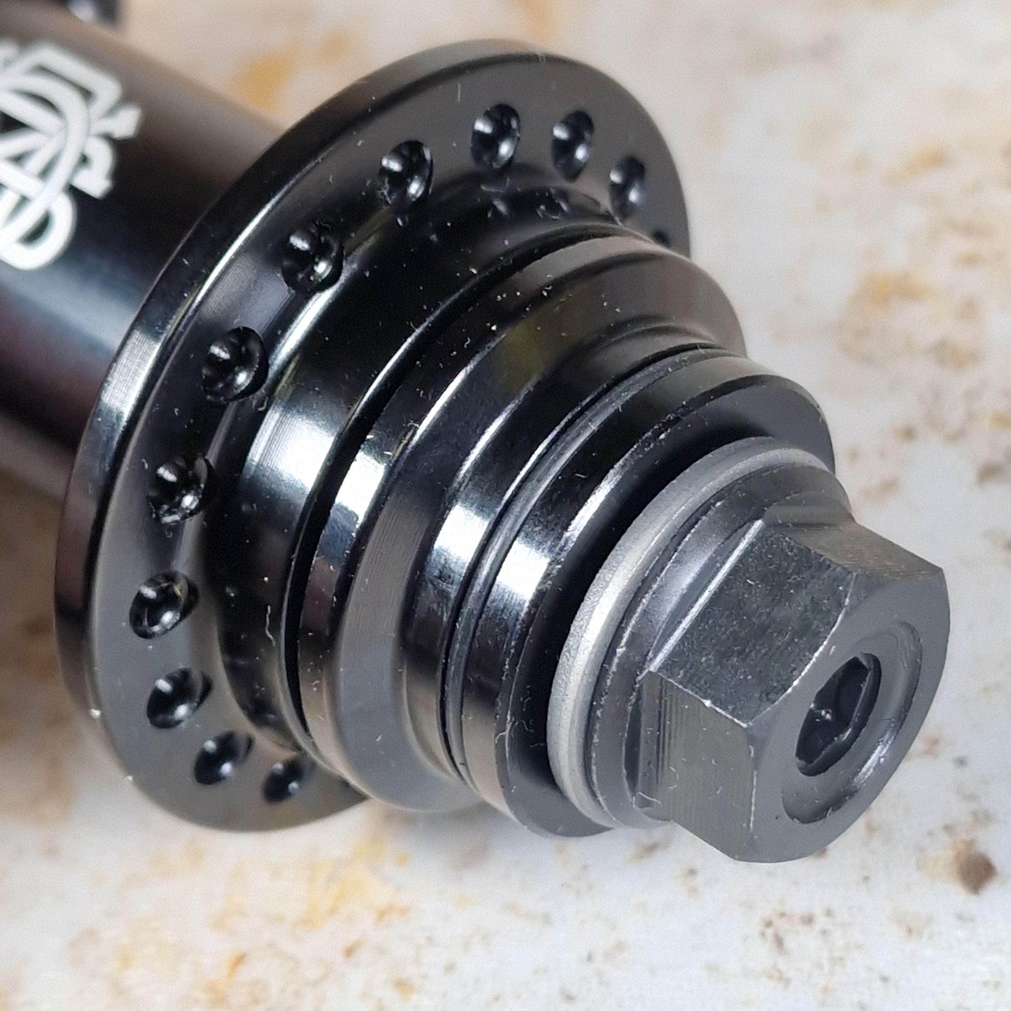 Odyssey BMX Parts Black Odyssey C5 Front Hub Black