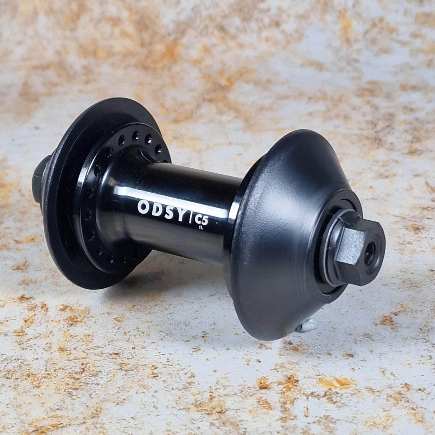 Odyssey BMX Parts Black Odyssey C5 Front Hub Black