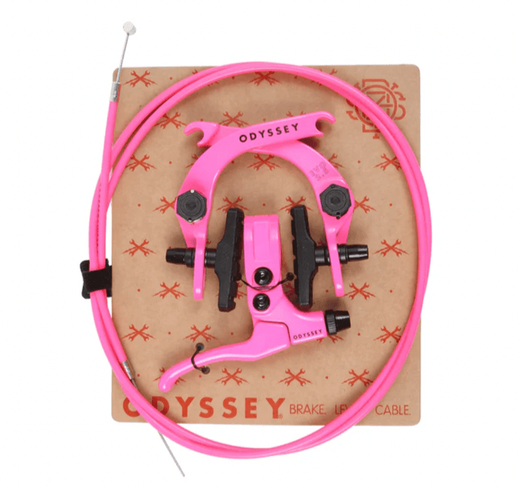 Odyssey BMX Parts Hot Pink Odyssey Evo 2.5 Brake Kit