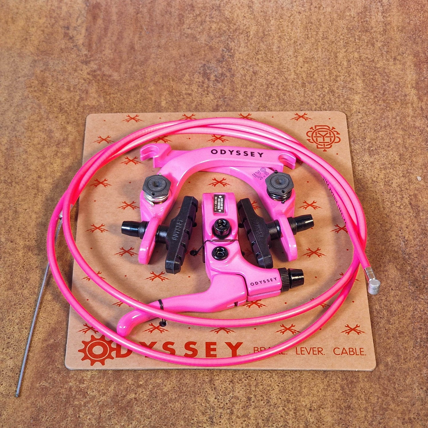 Odyssey BMX Parts Hot Pink Odyssey Evo 2.5 Brake Kit