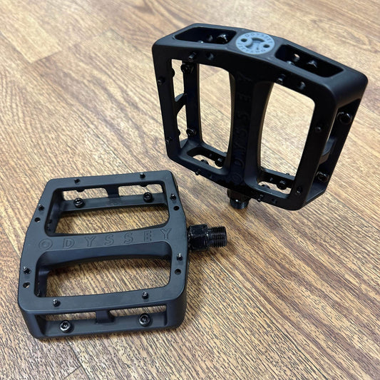 Odyssey BMX Parts Black Odyssey Grandstand v2 Alloy Pedals