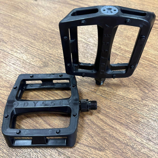 Odyssey BMX Parts Black Odyssey Grandstand V2 PC Pedals