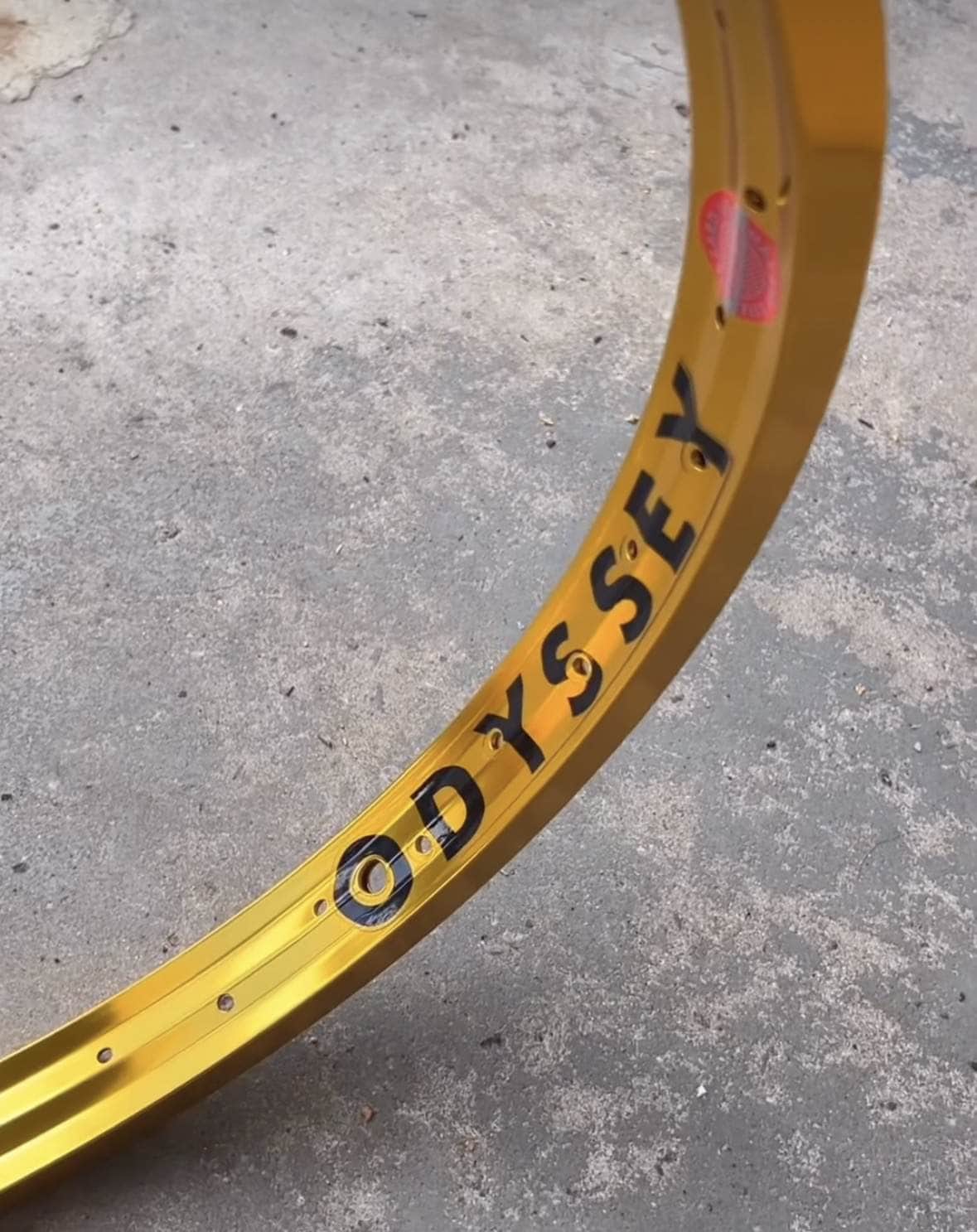 Odyssey BMX Parts Anodised Gold / 20 Inch Odyssey Hazard Lite Rim Limited Edition Anodised Gold