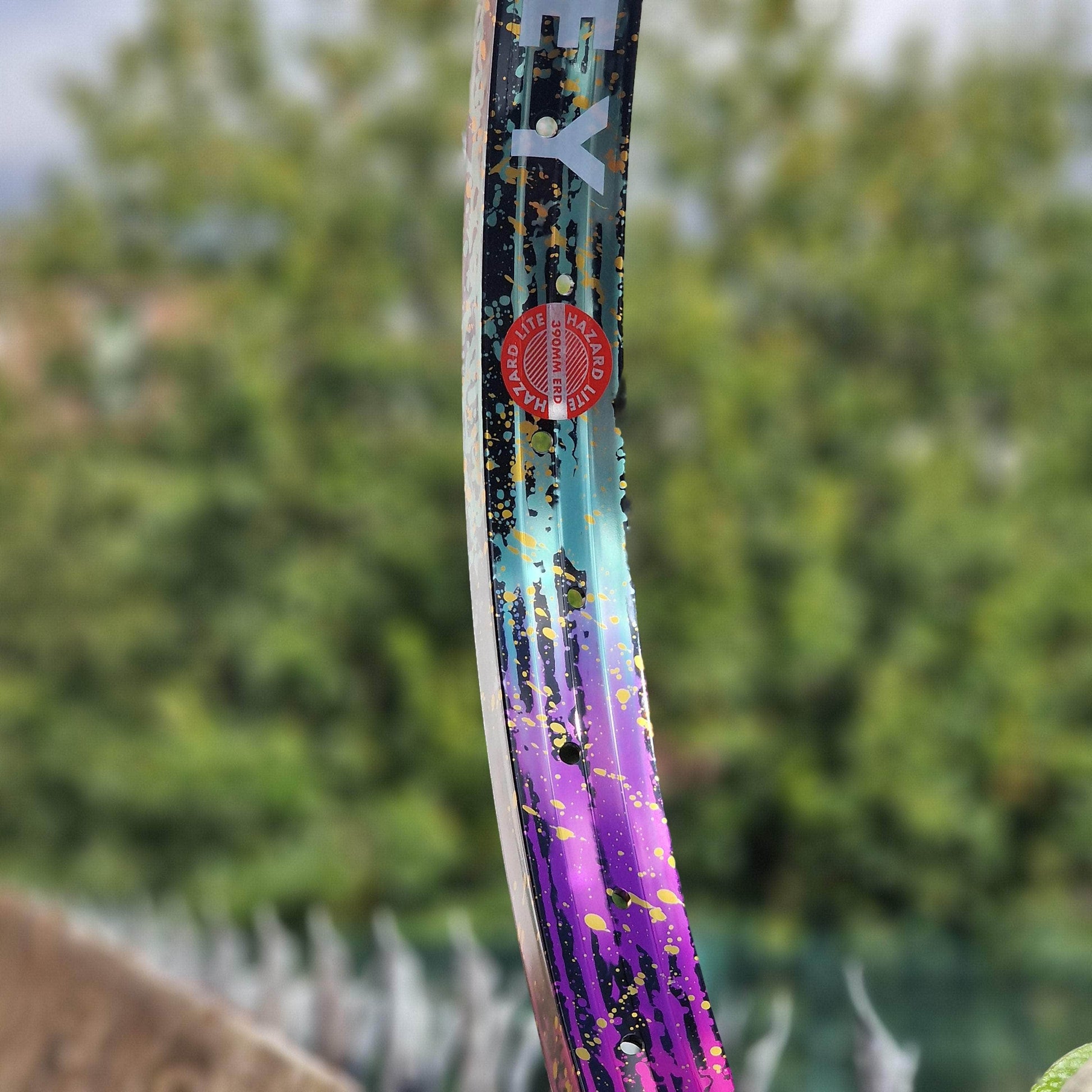 Odyssey BMX Parts Odyssey Hazard Lite Rim Limited Edition Splatter 40th Anniversay