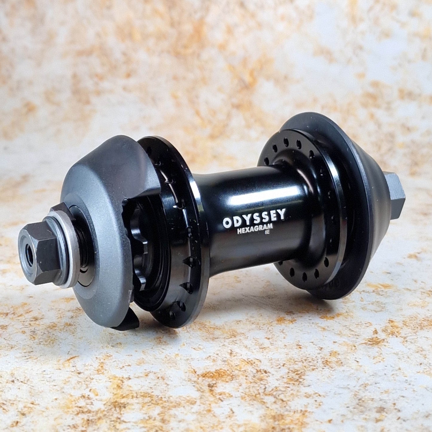 Odyssey BMX Parts Switchable / Black Odyssey Hexagram Switchable Rear Cassette Hub