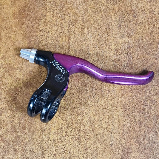 Odyssey Mid School BMX Odyssey Pitbull Brake Lever Black / Purple Right Used Survivor