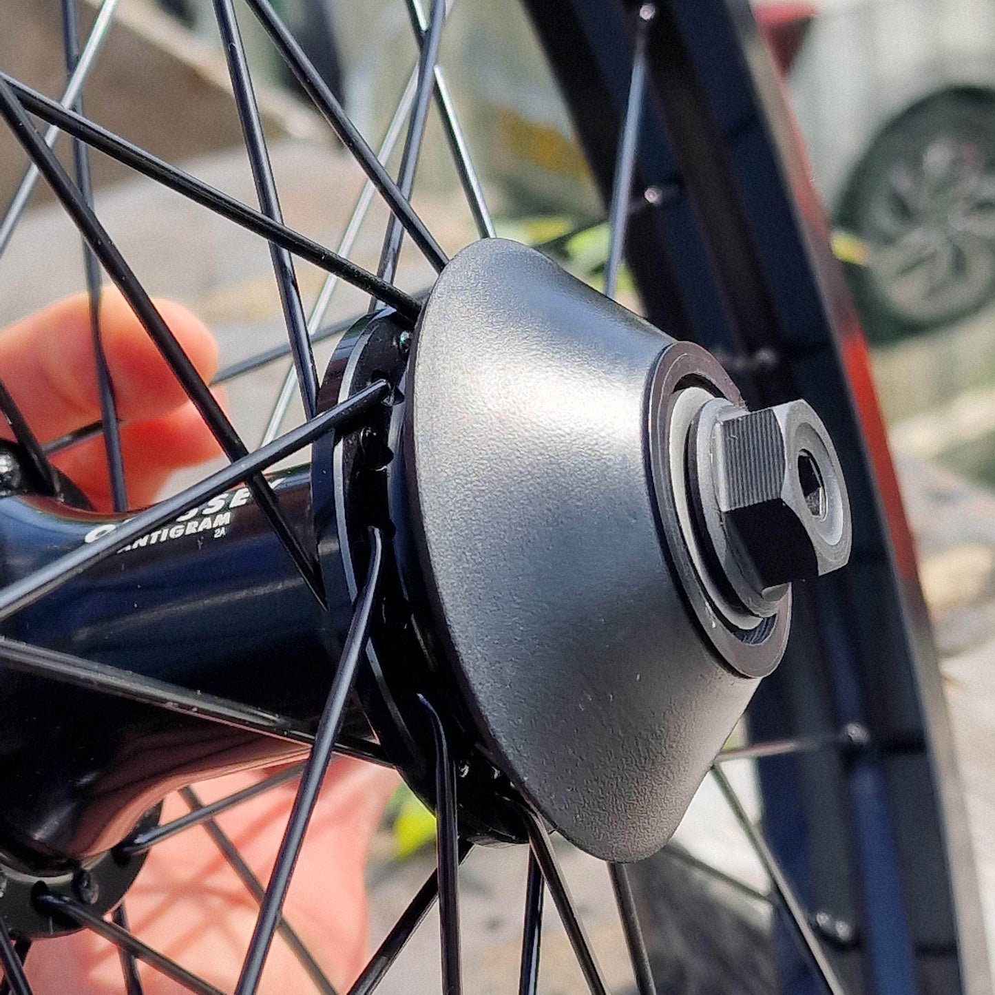 Odyssey BMX Parts Black Odyssey Seven KA Cassette Rear Wheel