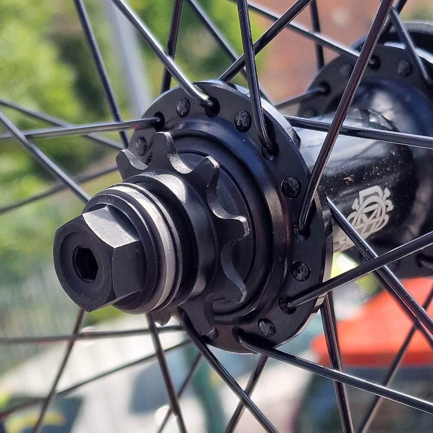 Odyssey BMX Parts Black Odyssey Seven KA Cassette Rear Wheel