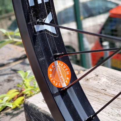 Odyssey BMX Parts Black Odyssey Seven KA Cassette Rear Wheel