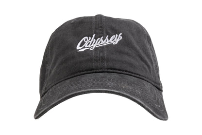 Odyssey Clothing & Shoes Pigment-Dyed Black Odyssey Slugger 6-Panel Cap Pigment-Dyed Black