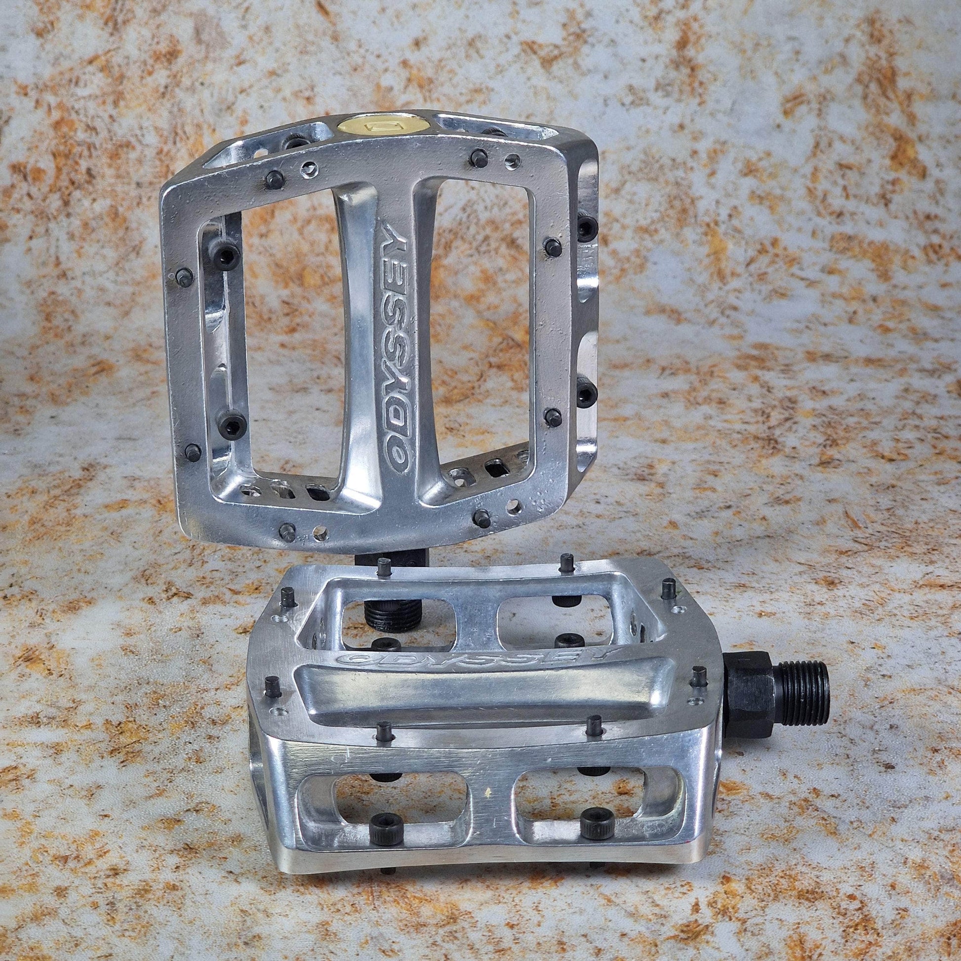 Odyssey BMX Parts Silver / 9/16" Odyssey Trailmix Pedals Alloy Looseball
