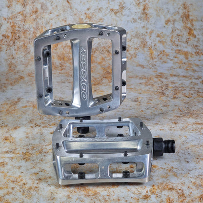 Odyssey BMX Parts Silver / 9/16" Odyssey Trailmix Pedals Alloy Looseball