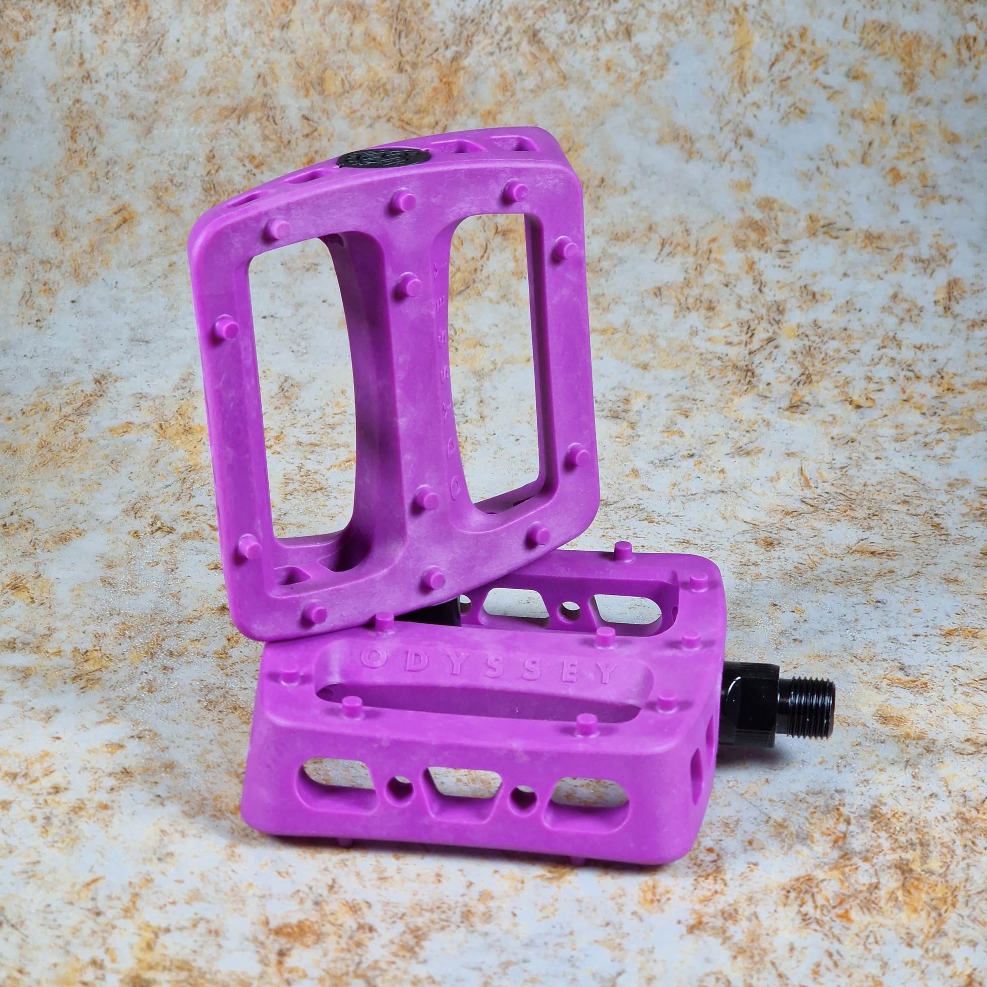 Odyssey BMX Parts Purple / 9/16" Odyssey Twisted Pro PC Pedals Purple