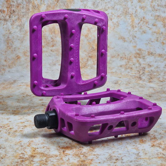 Odyssey BMX Parts Purple / 9/16" Odyssey Twisted Pro PC Pedals Purple
