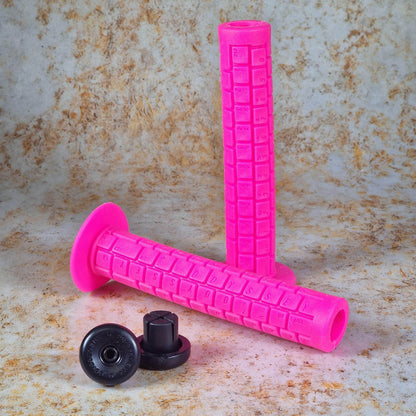 Odyssey BMX Parts Hot Pink Odyssey V1 Re-issue Aaron Ross Keyboard Grips