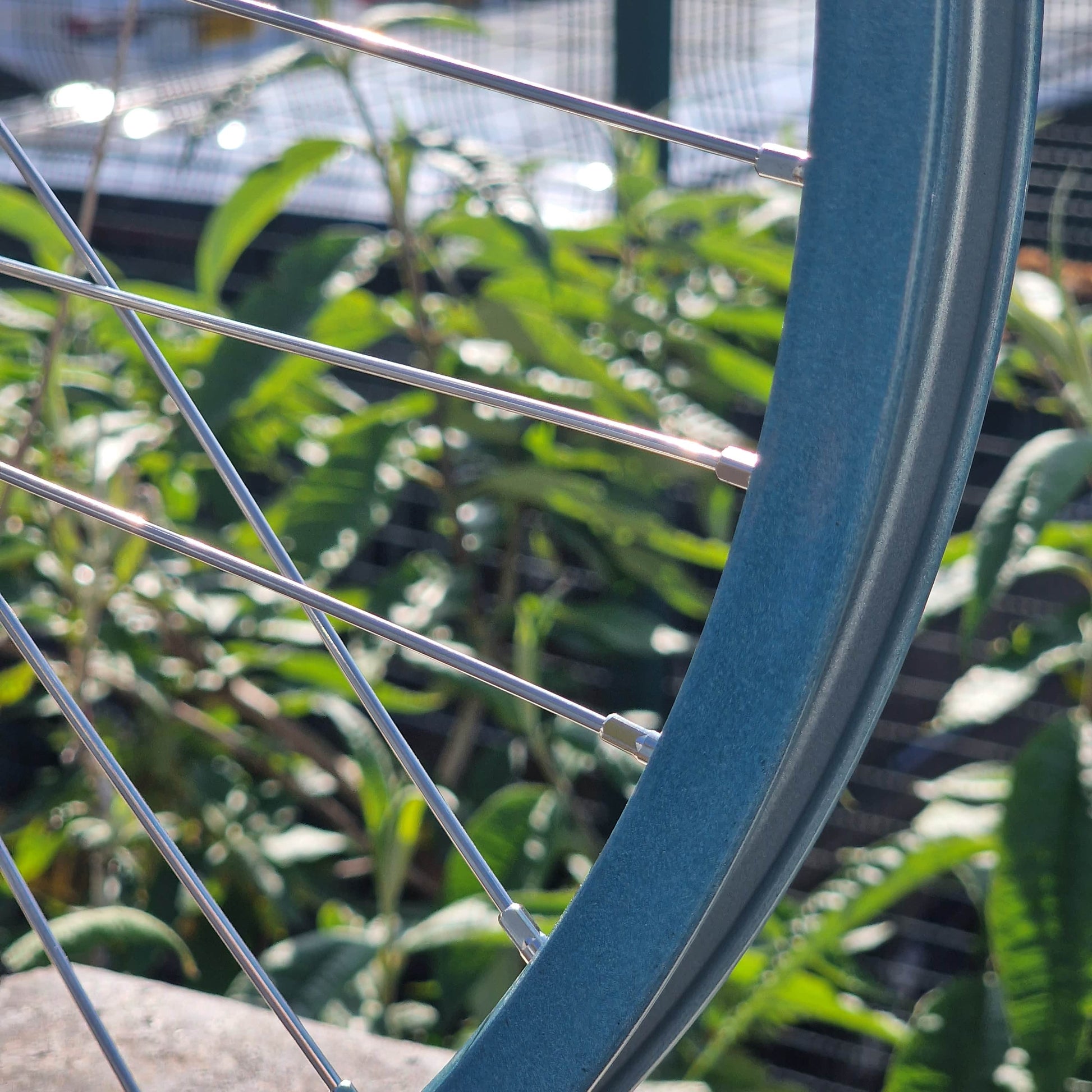 IRONHEAD Old School BMX 20 Inch / Blue/Silver Old School Alloy 20 Inch Wheelset Blue / Silver