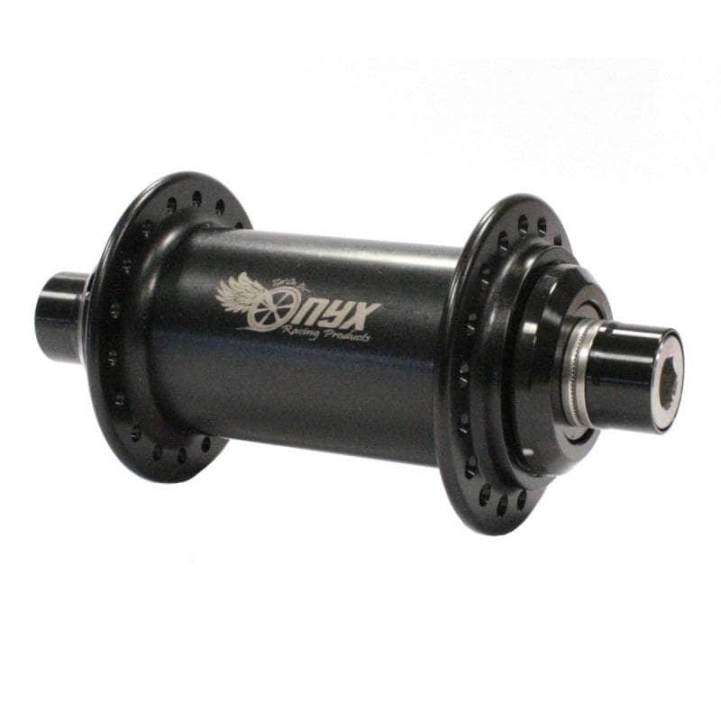 Onyx BMX Racing Matt Black Onyx Solid 36H 10mm Front Hub