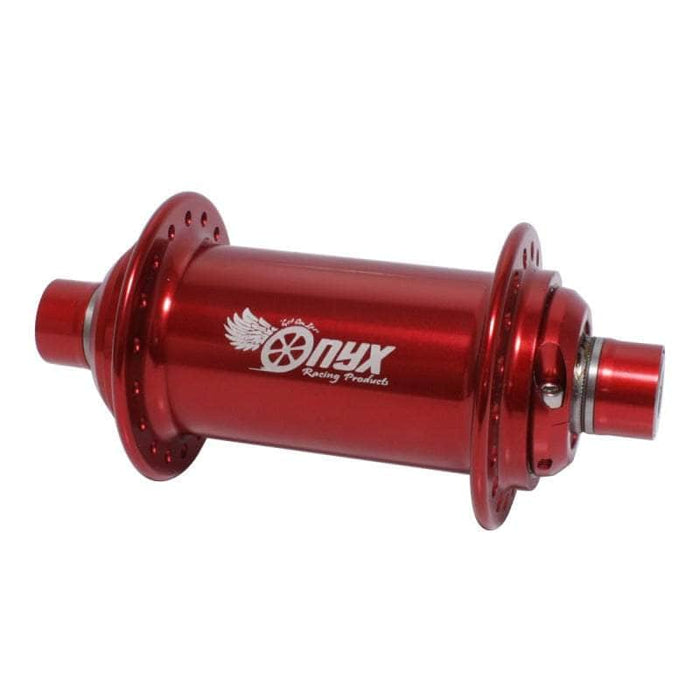Onyx BMX Racing Red Onyx Solid 36H 10mm Front Hub