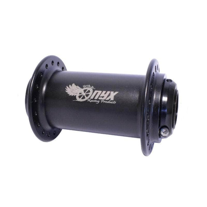 Onyx BMX Racing Matt Black Onyx Solid 36H 20mm Front Hub