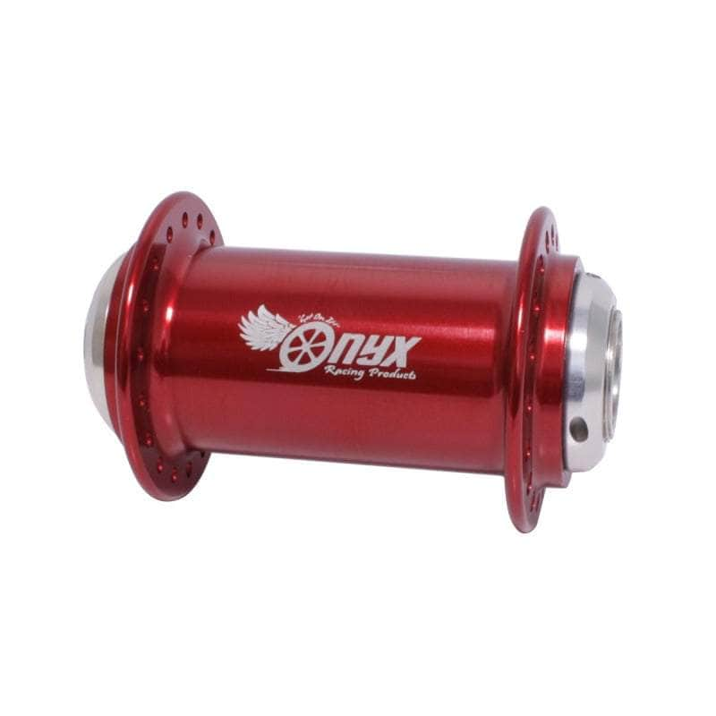 Onyx BMX Racing Red Onyx Solid 36H 20mm Front Hub