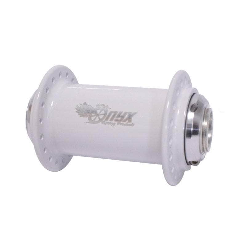 Onyx BMX Racing White Onyx Solid 36H 20mm Front Hub