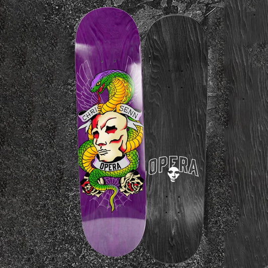 Opera Skateboards 8.75 Opera Chris Senn Guest Skate Shop Day Deck 8.75" Skateboard Deck