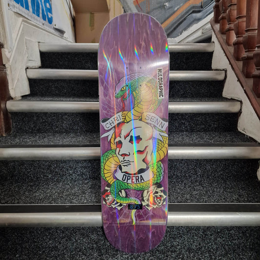 Opera Skateboards 8.75 Opera Chris Senn Guest Skate Shop Day Deck 8.75" Skateboard Deck