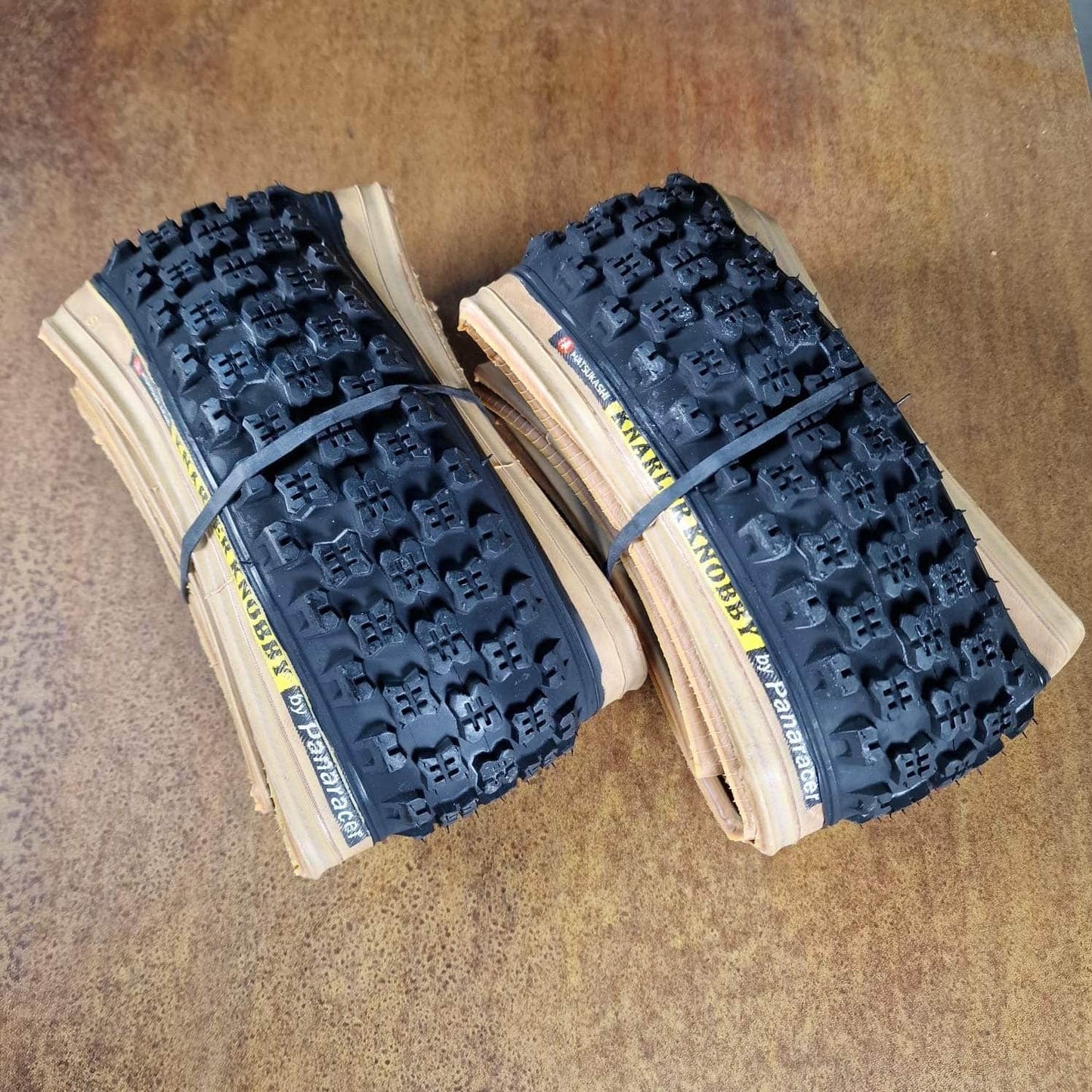 Panaracer Old School BMX Black Panaracer Knarler Knobby Folding Skinwall Tyres Pair