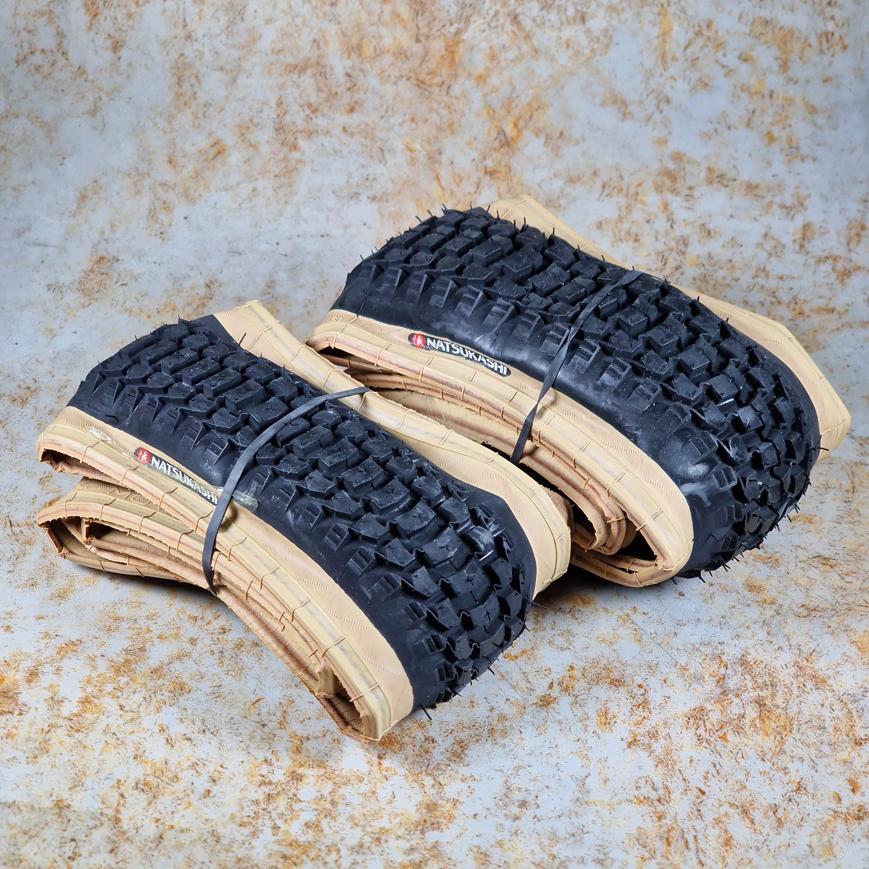 Panaracer NTKK Snakebelly Folding Skinwall Tyres Pair | Alans BMX