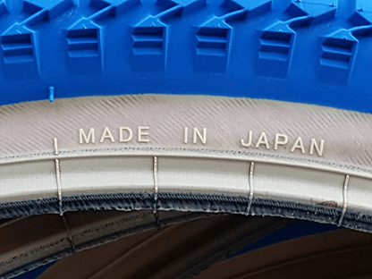 Panaracer Old School BMX Blue / 20 x 1.75 / 20 x 2.125 Panaracer NTKK Snakebelly Folding Skinwall Tyres 1.75" / 2.125" Pair