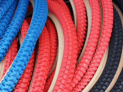 Panaracer Old School BMX Panaracer NTKK Snakebelly Folding Skinwall Tyres 1.75" / 2.125" Pair